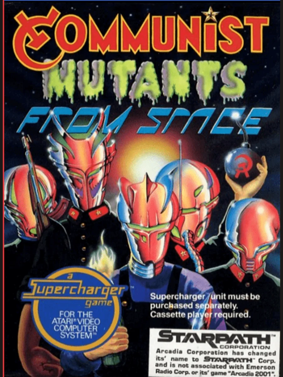 Jaquette face Communist Mutants from Space (cassette)