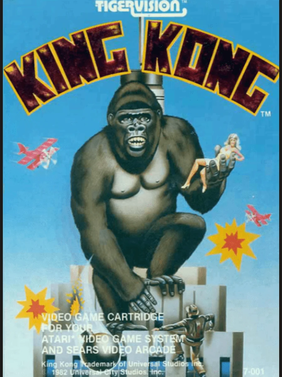 Jaquette face King Kong