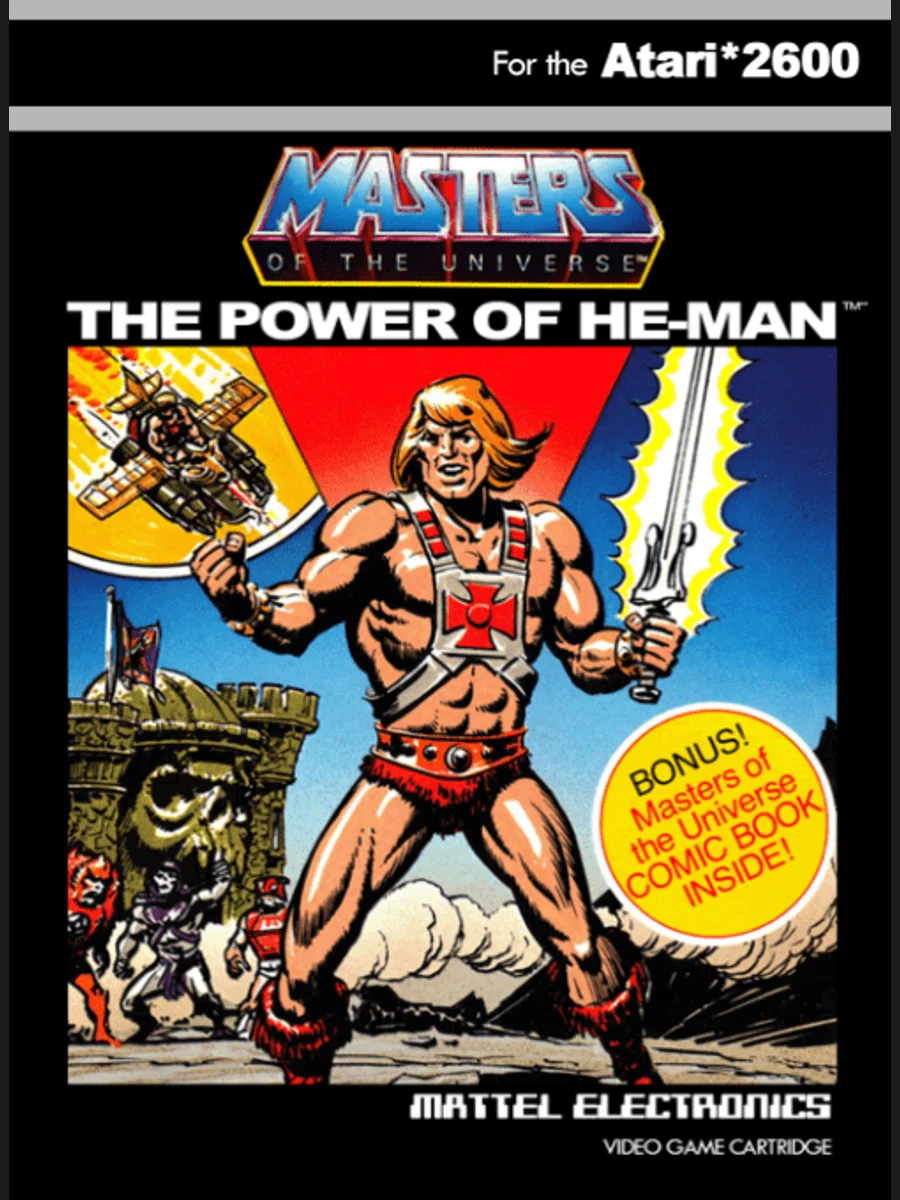 Jaquette face Masters of the Universe: The Power of He-Man