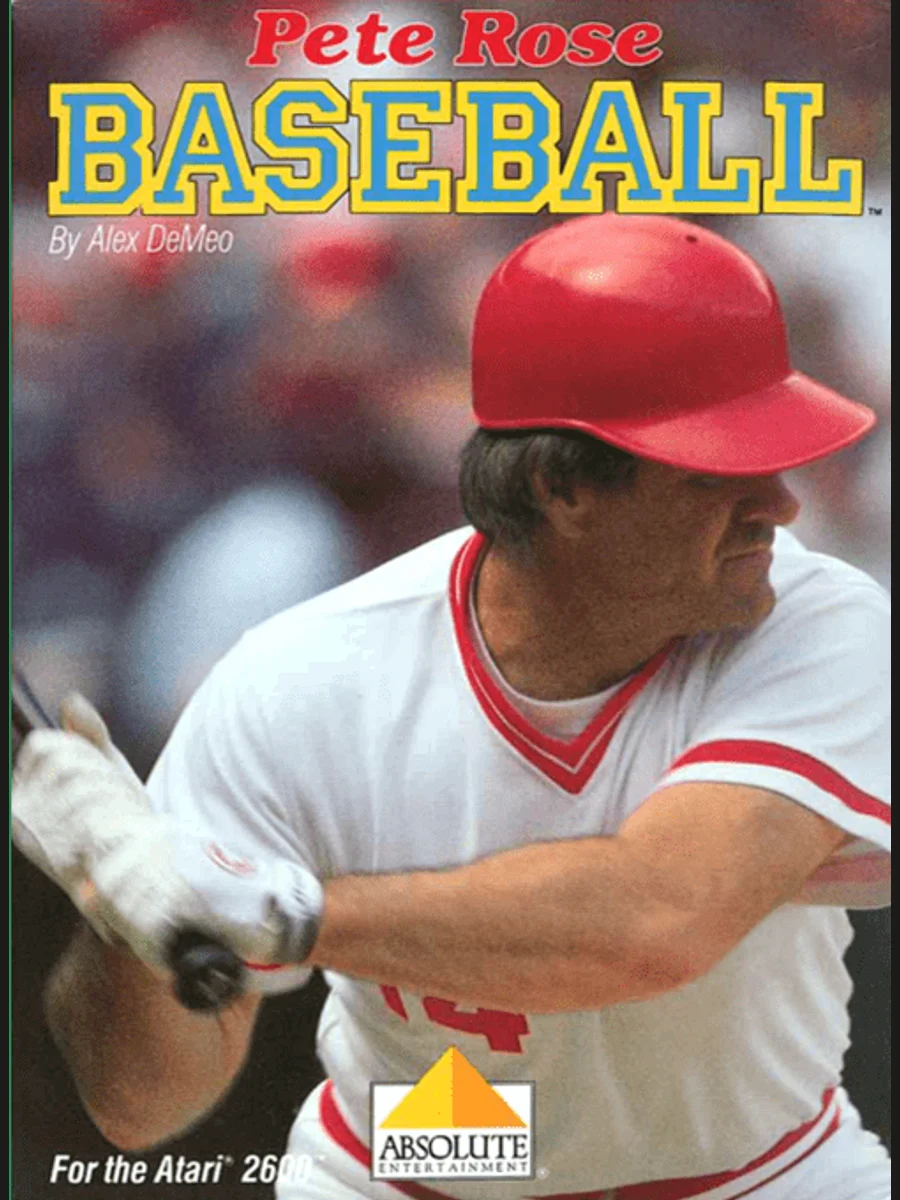Jaquette face Pete Rose Baseball