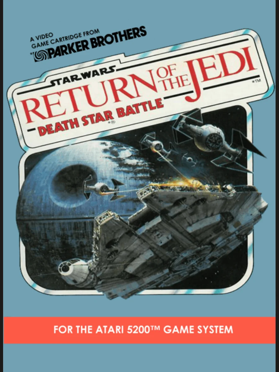 Jaquette face Star Wars: Return of the Jedi Death Star Battle