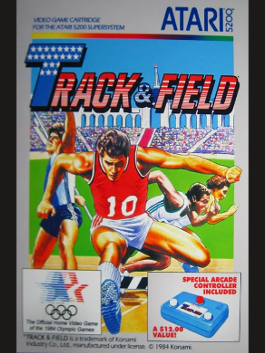 Jaquette face Track & Field