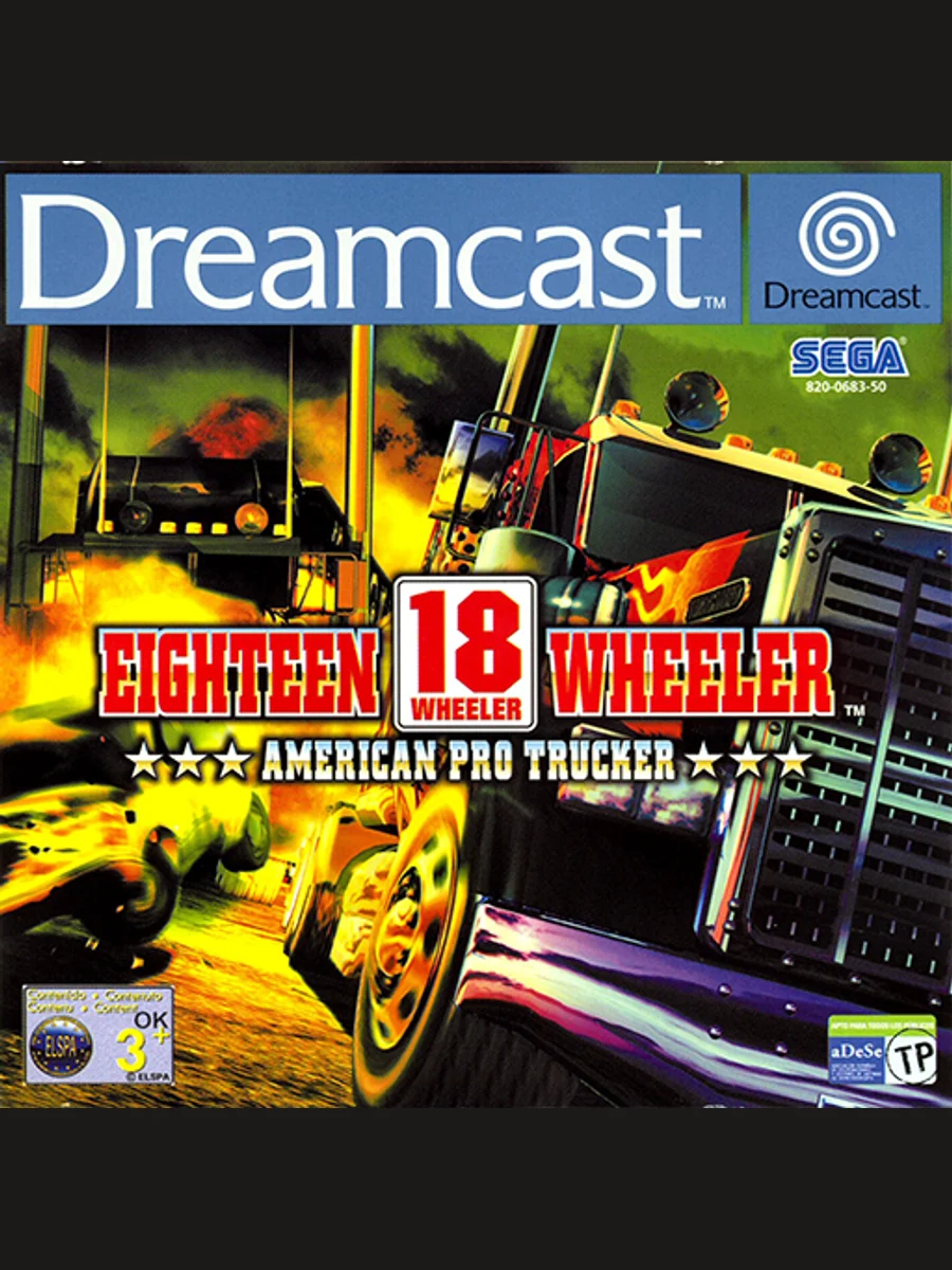 Jaquette face 18 Wheeler: American Pro Trucker