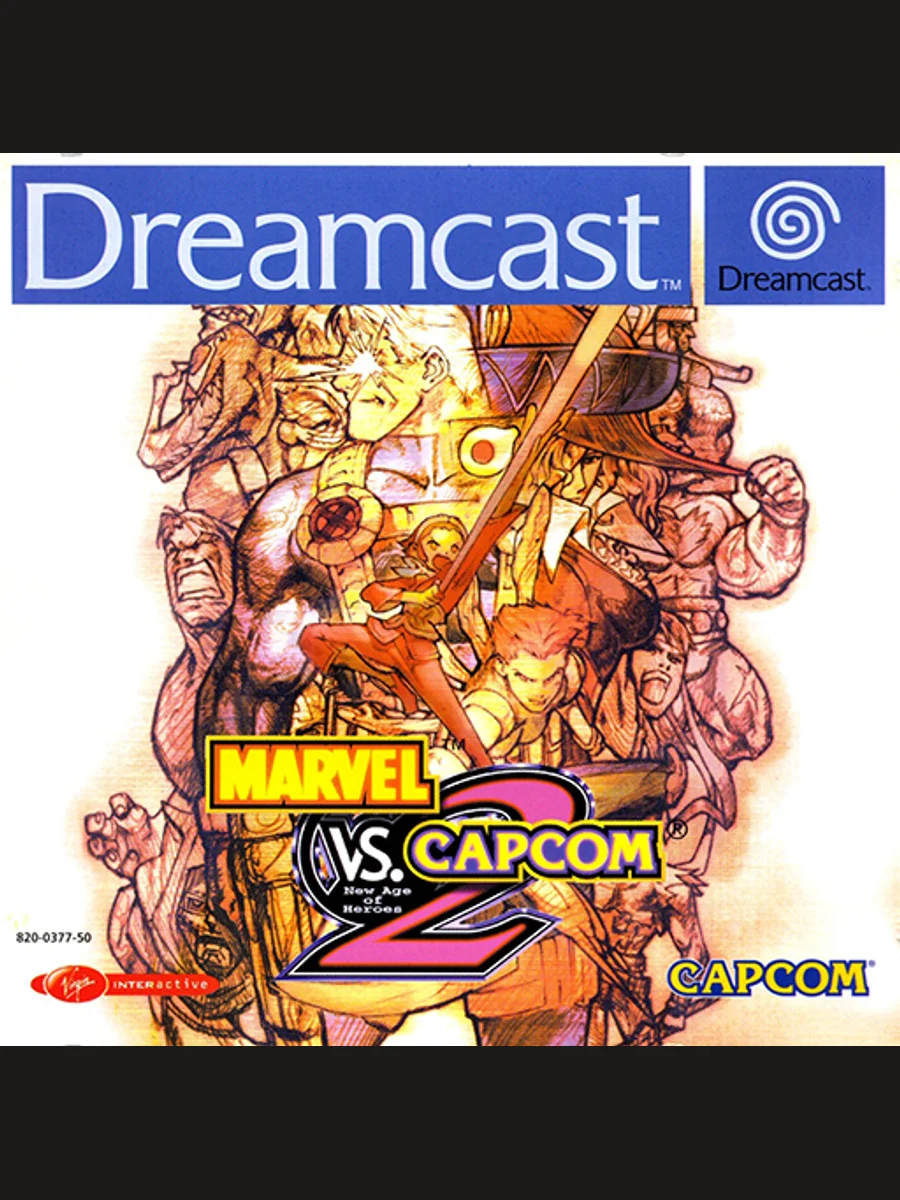 Jaquette face Marvel vs. Capcom 2: New Age of Heroes