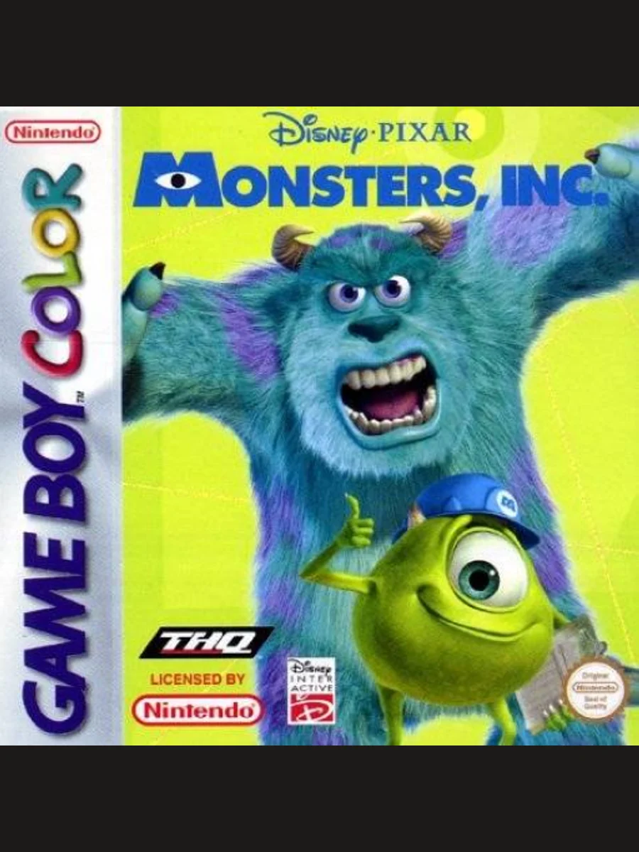 Jaquette face Monsters, Inc.