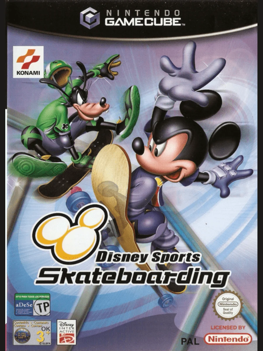 Jaquette face Disney Sports Skateboarding