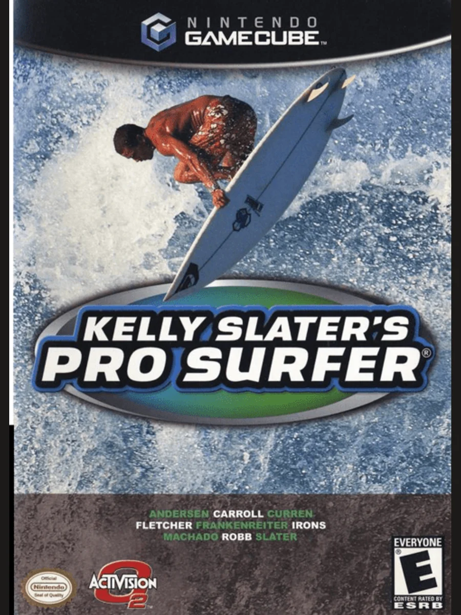 Jaquette face Kelly Slater's Pro Surfer