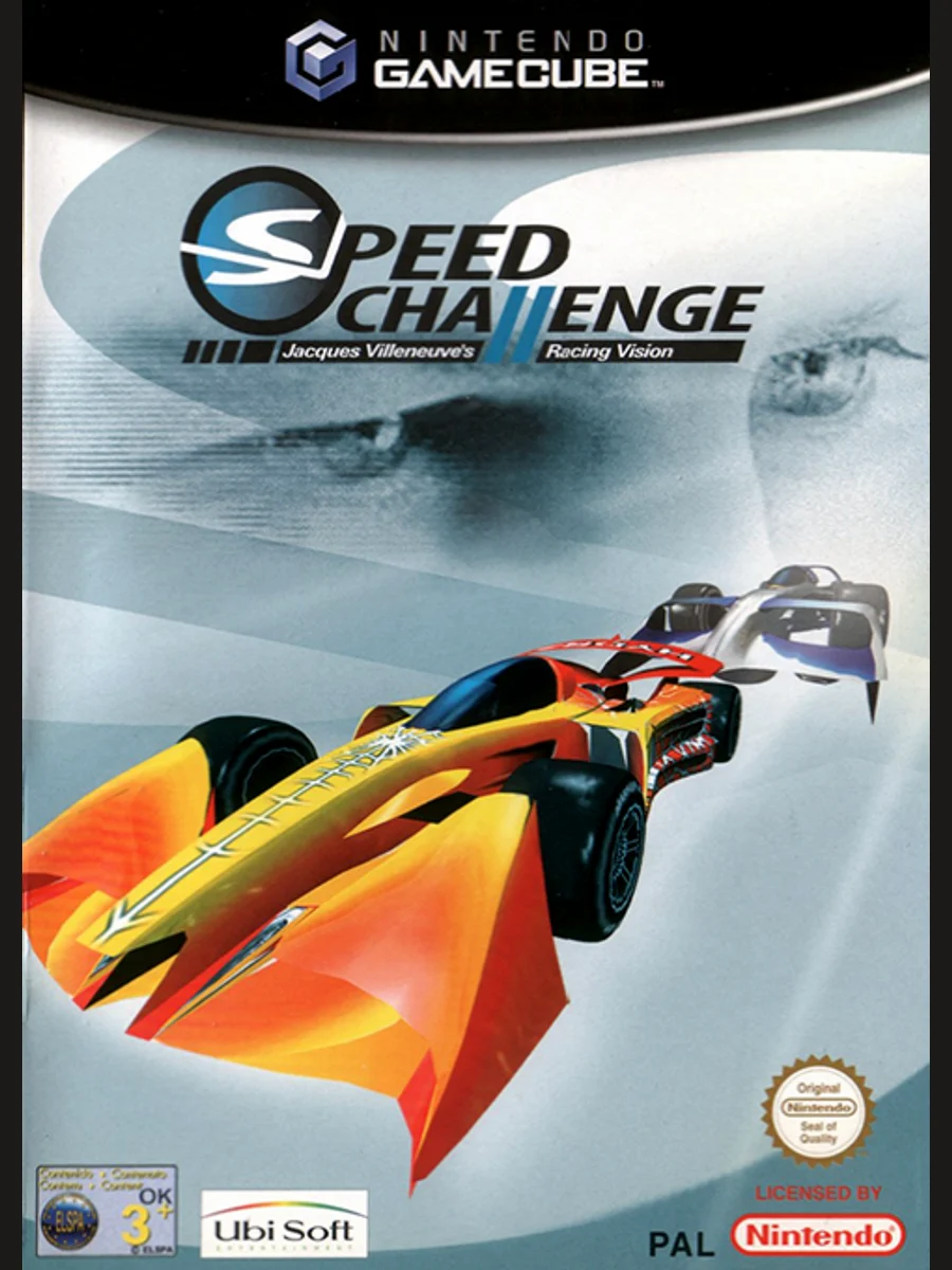Jaquette face Speed Challenge: Jacques Villeneuve's Racing Vision