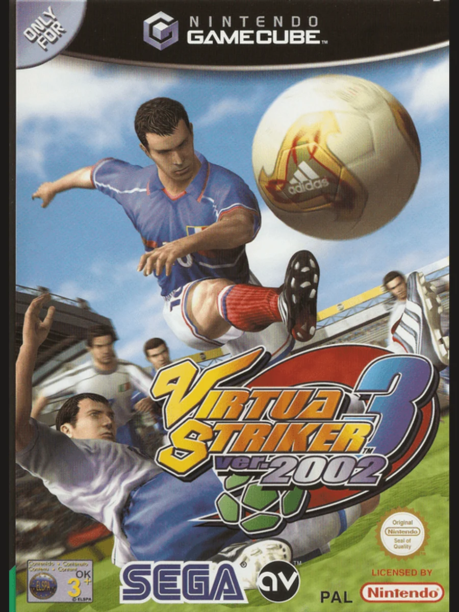 Jaquette face Virtua Striker 2002 Virtua Striker 3 ver. 2002