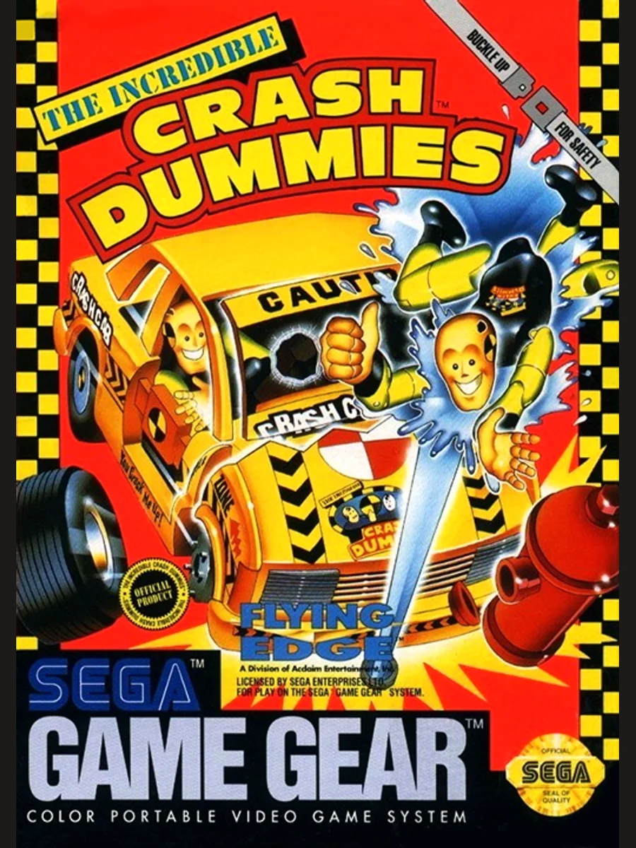 Jaquette face The Incredible Crash Dummies