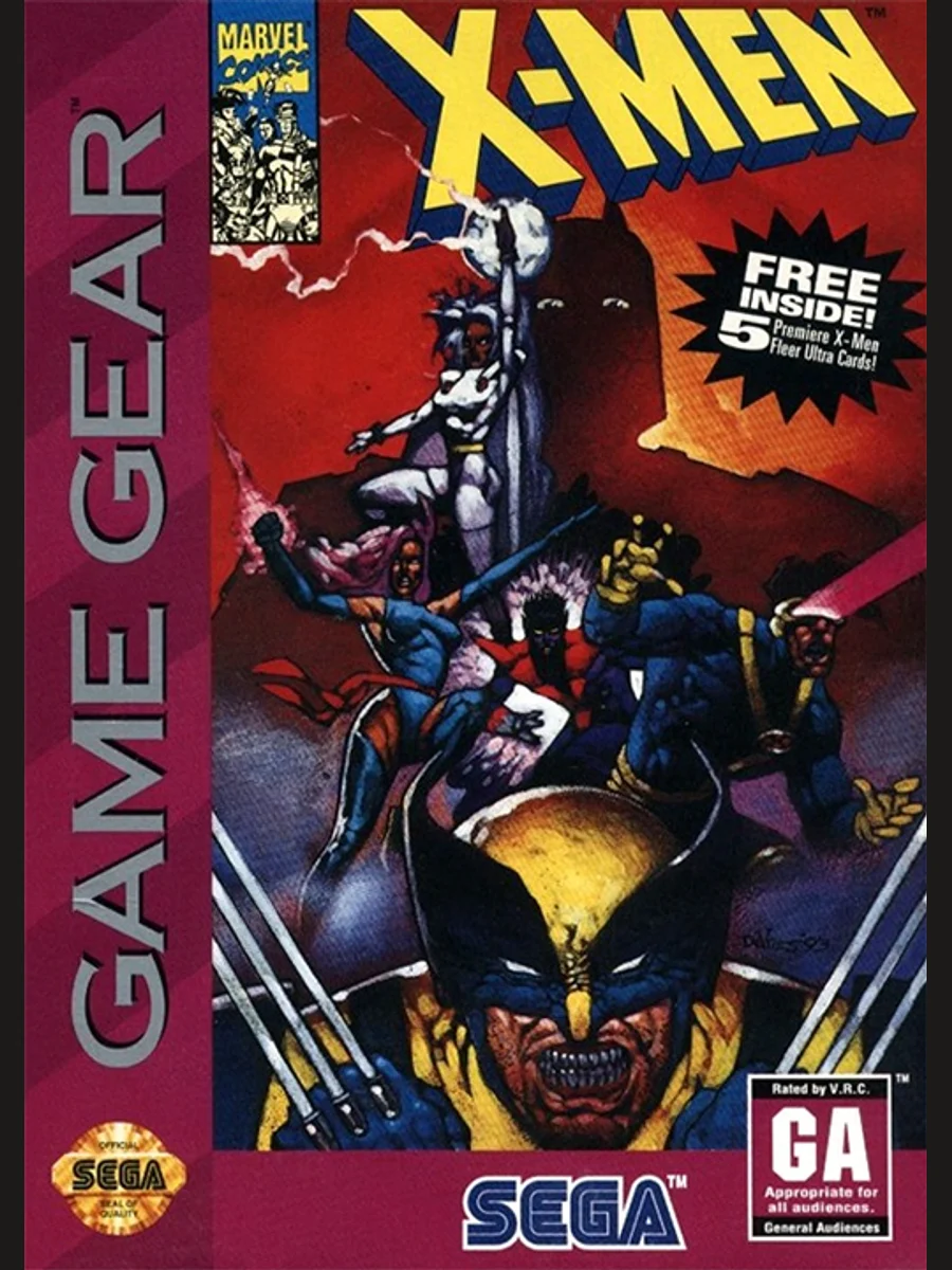 Jaquette face X-Men