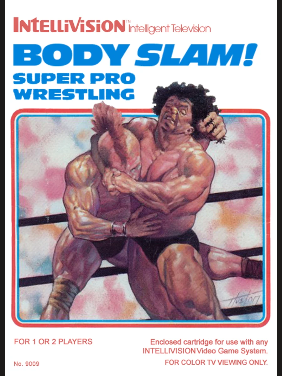 Jaquette face Body Slam: Super Pro Wrestling