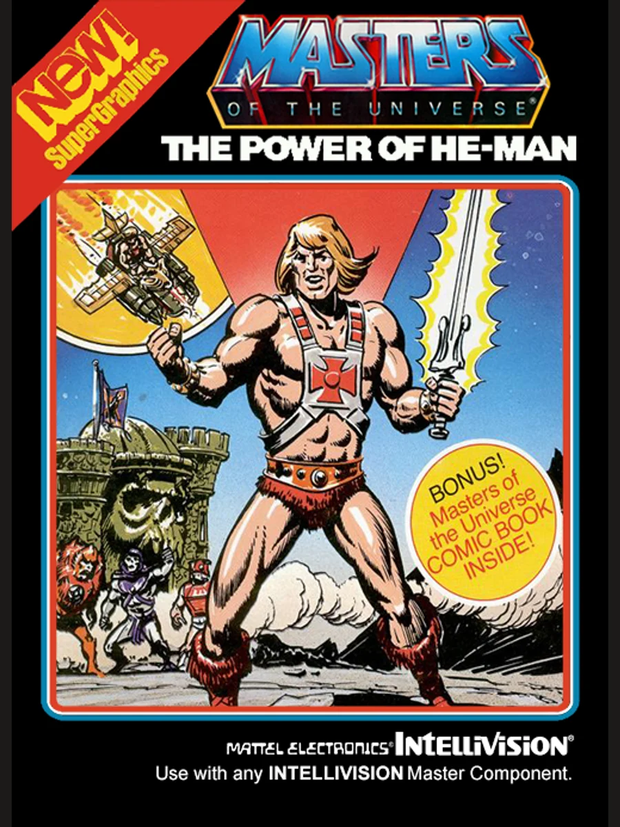 Jaquette face Masters of the Universe: The Power of He-Man