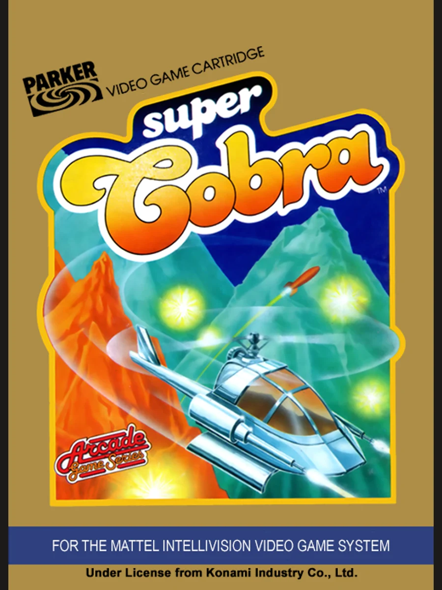 Jaquette face Super Cobra