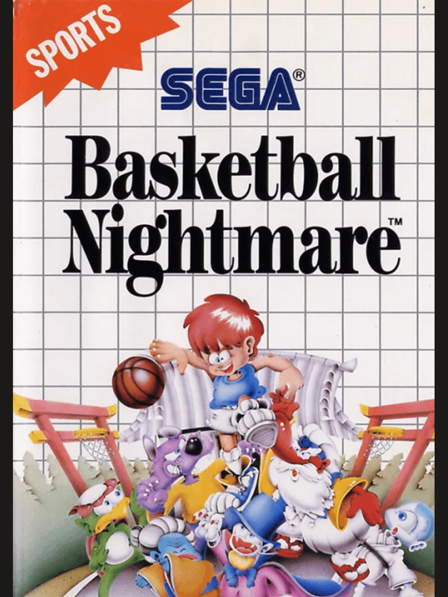 Jaquette face Basketball Nightmare