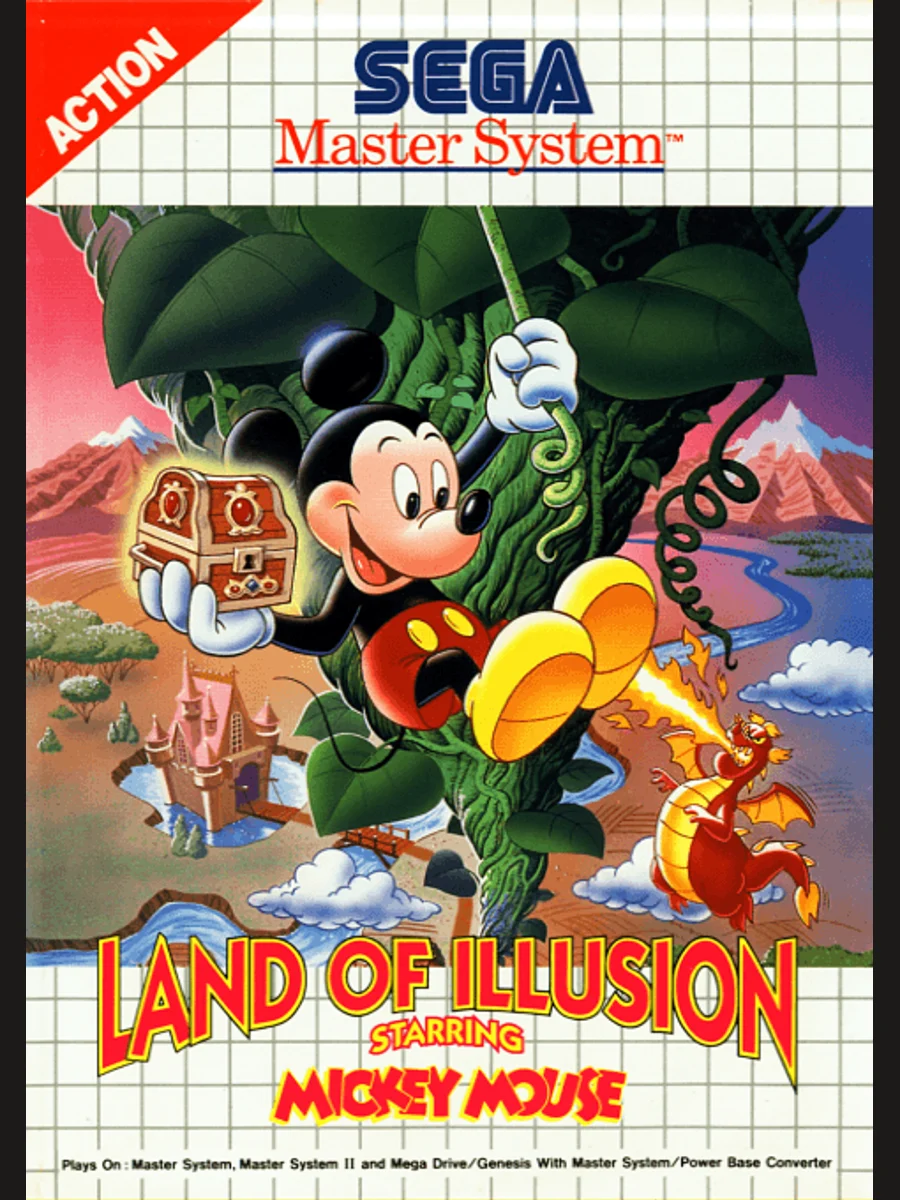 Jaquette face Land of Illusion Starring Mickey Mouse