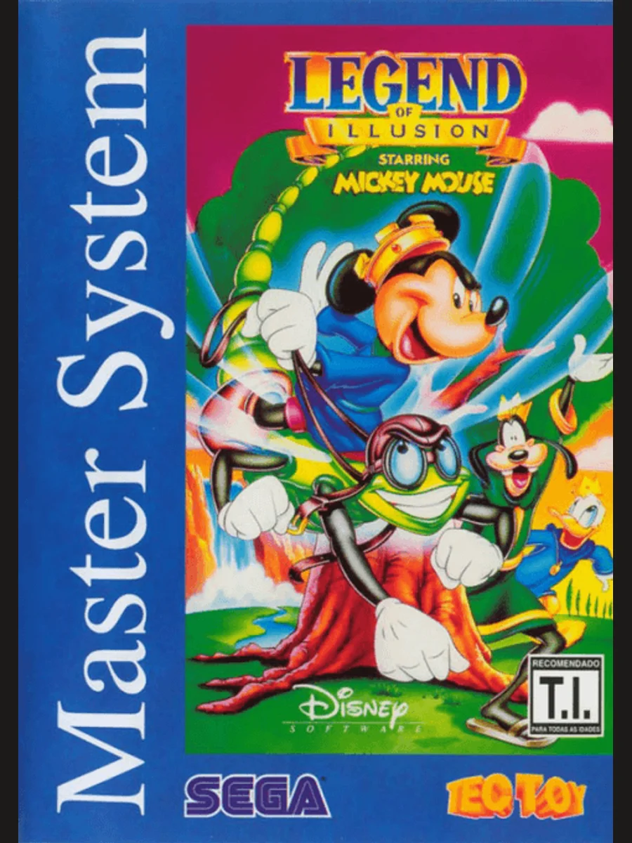 Jaquette face Legend of Illusion Starring Mickey Mouse