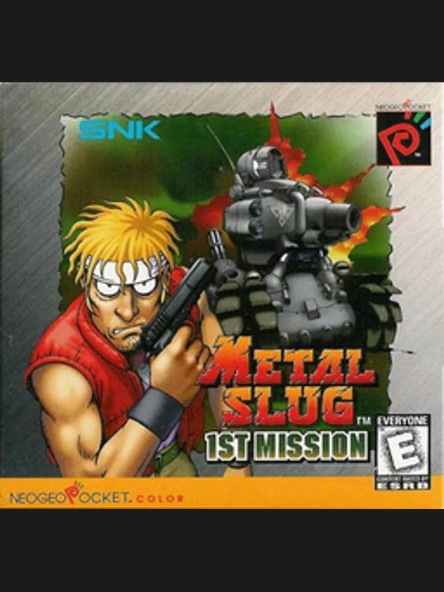 Jaquette face Metal Slug 1st Mission