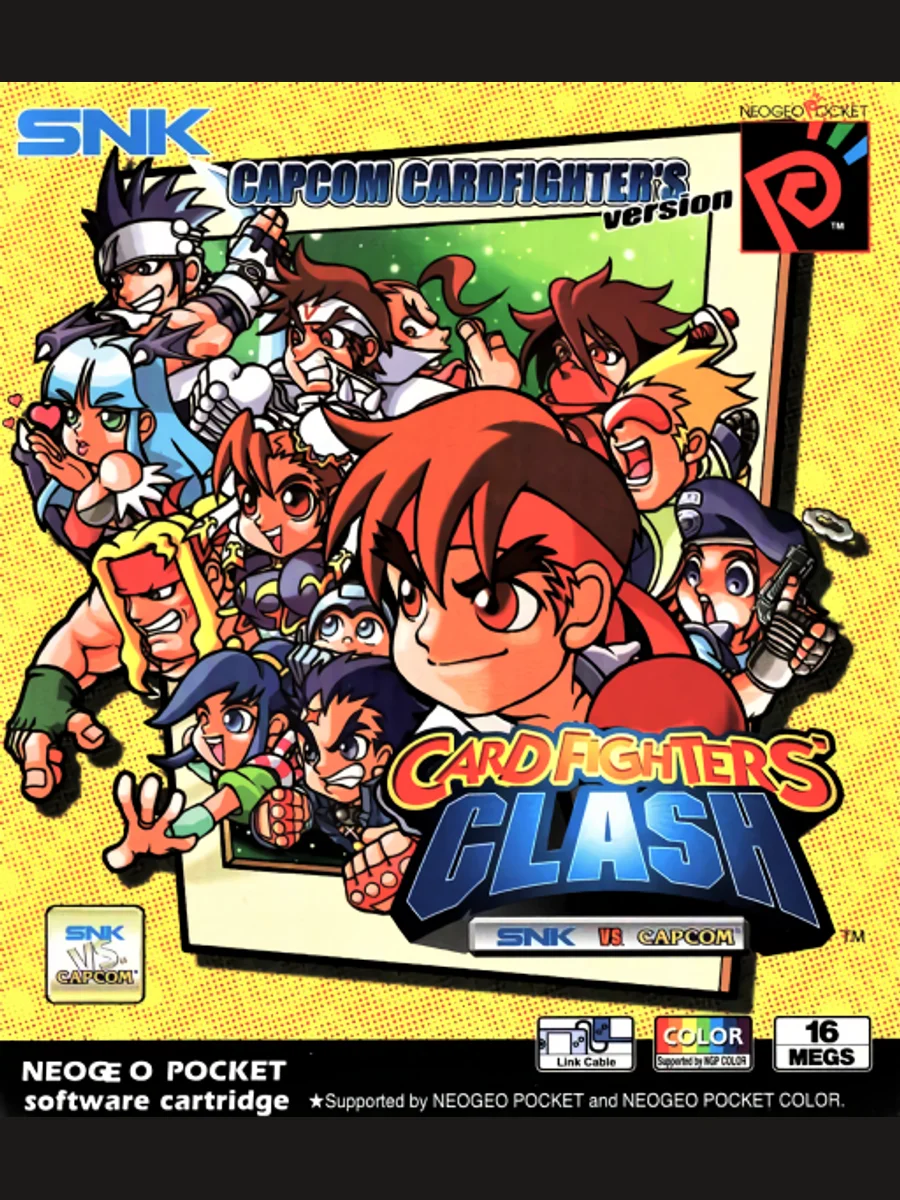 Jaquette face SNK vs. Capcom: Card Fighters' Clash - Capcom Version