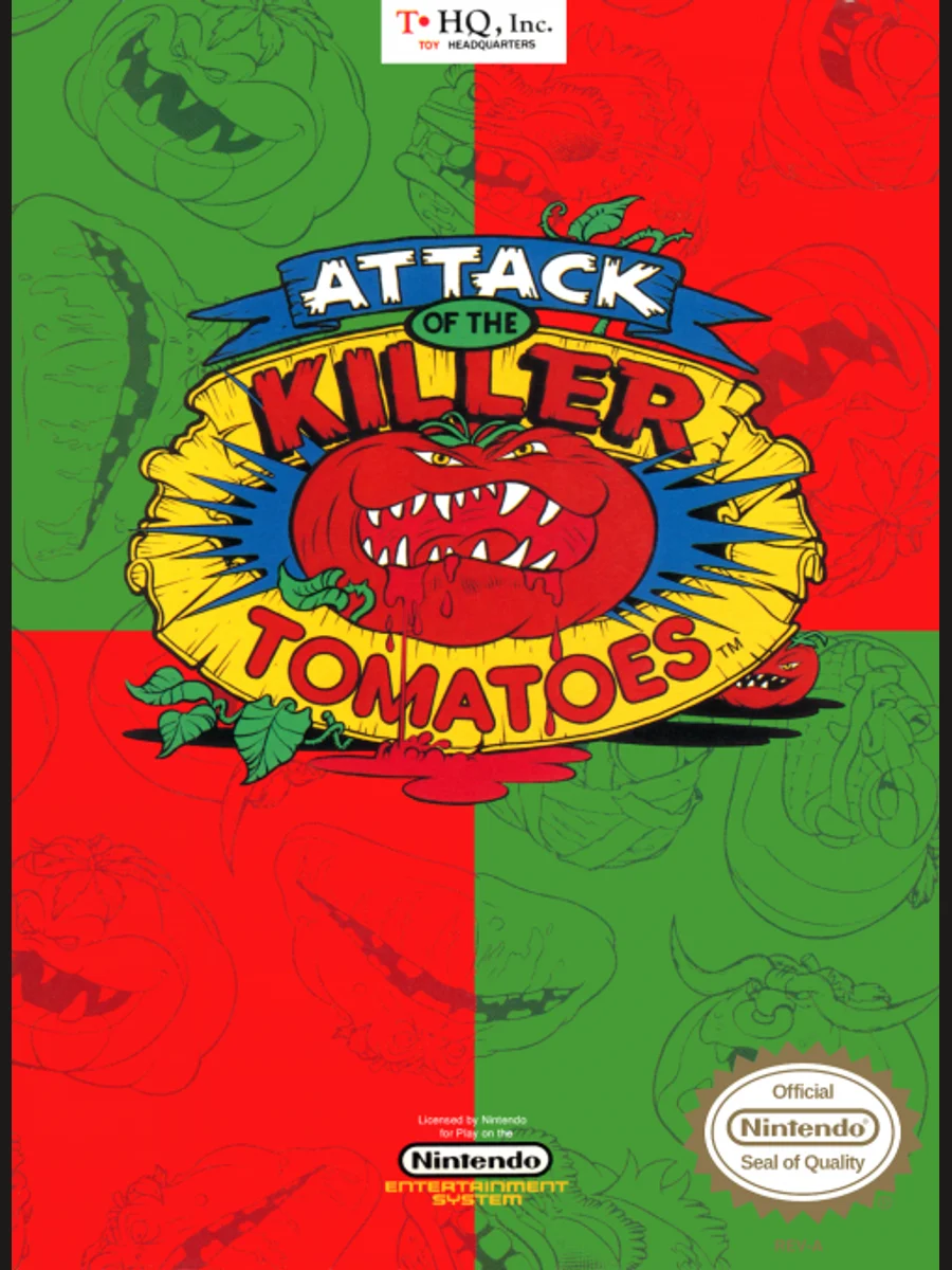 Jaquette face Attack of the Killer Tomatoes