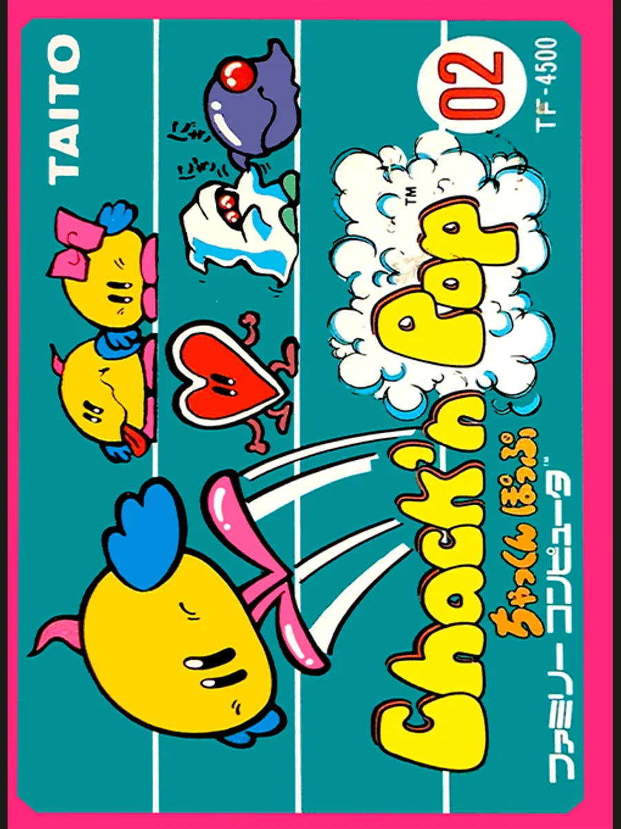 Jaquette face Chack'n Pop