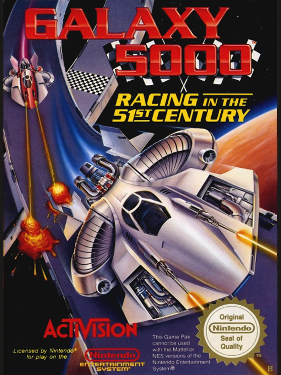 Jaquette face Galaxy 5000: Racing in the 51st Century