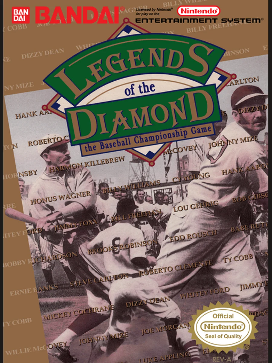 Jaquette face Legends of the Diamond