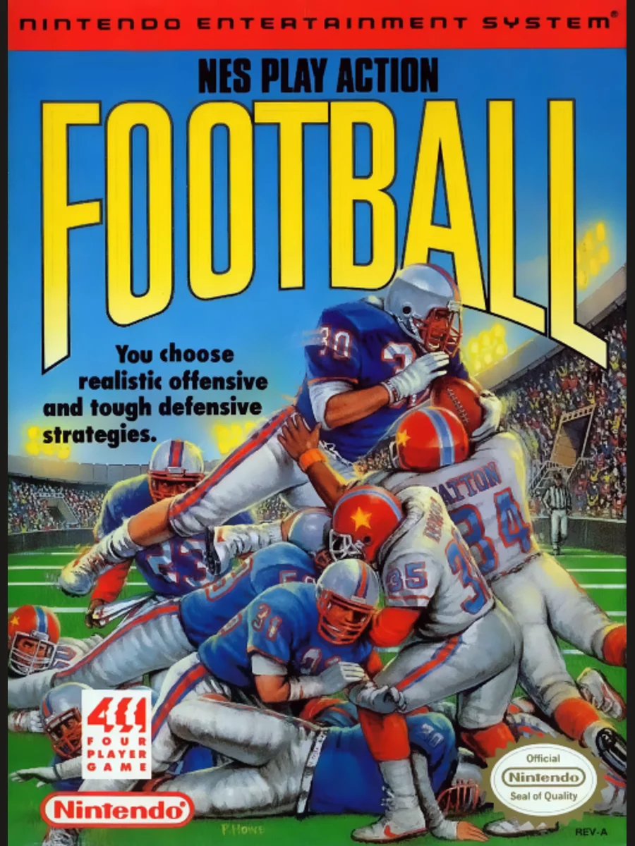 Jaquette face NES Play Action Football