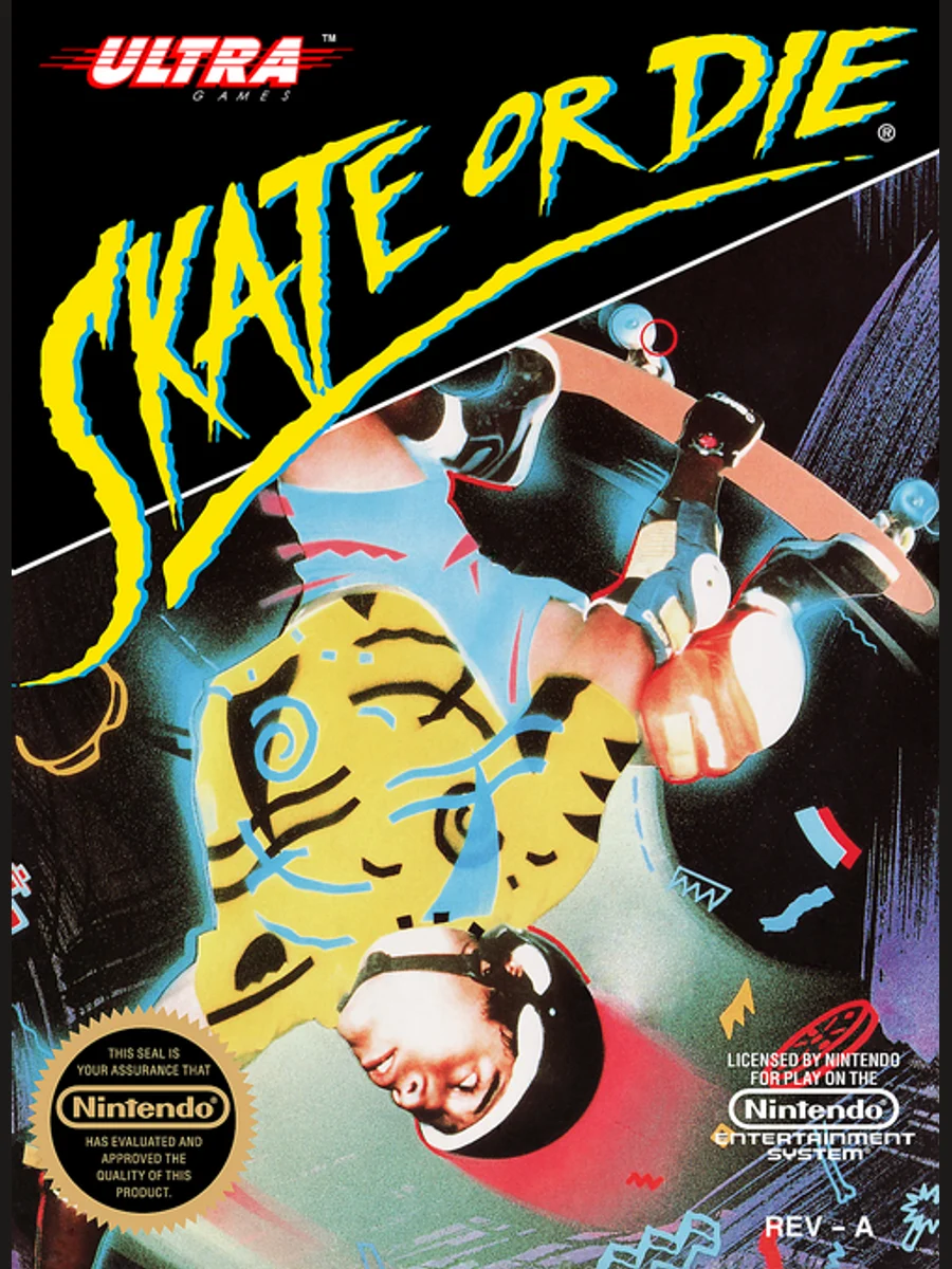 Jaquette face Skate or Die!