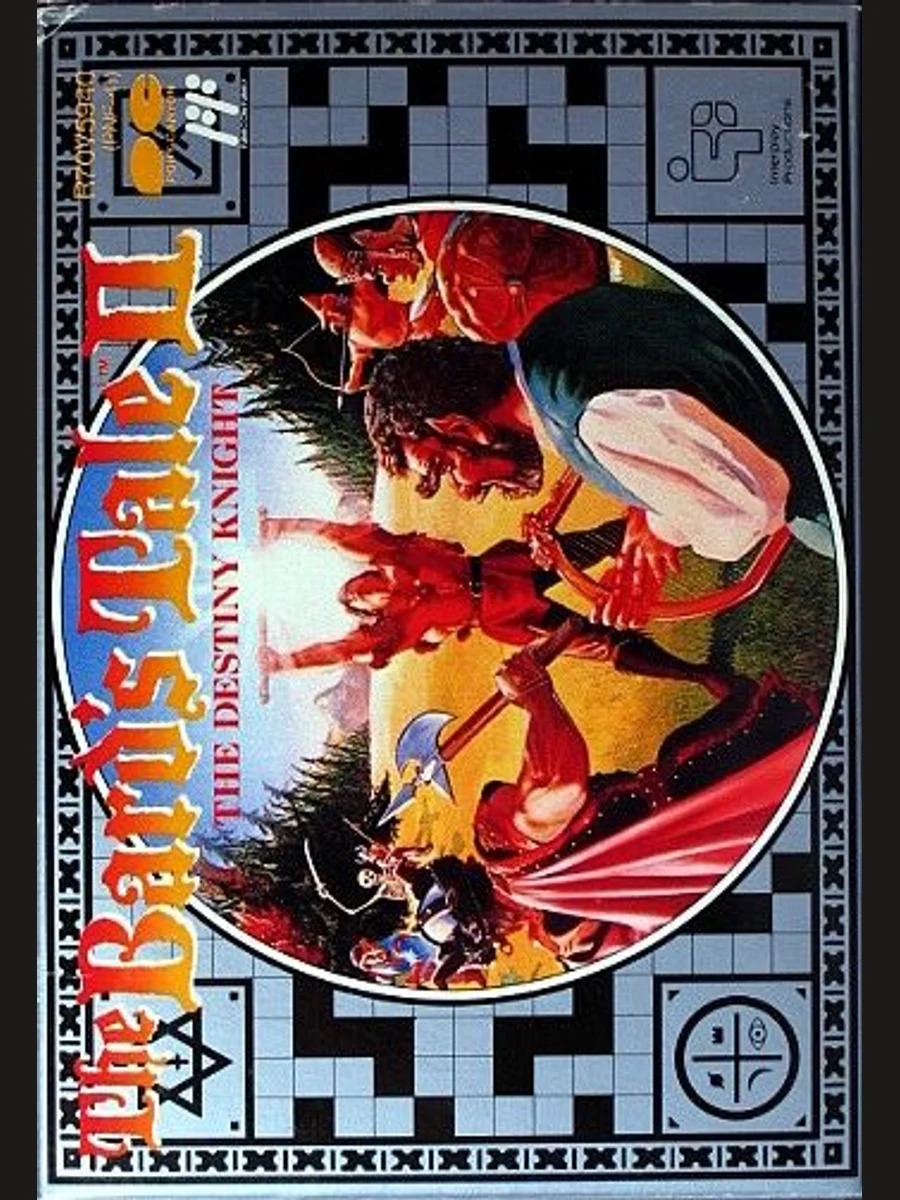 Jaquette face The Bard's Tale II: The Destiny Knight