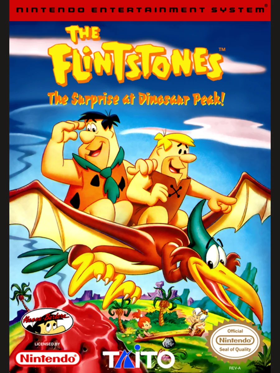 Jaquette face The Flintstones: The Surprise at Dinosaur Peak