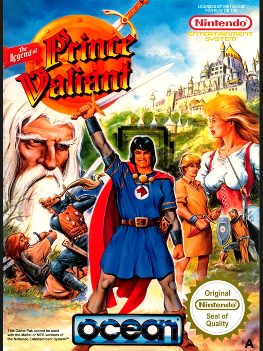 Jaquette face The Legend of Prince Valiant