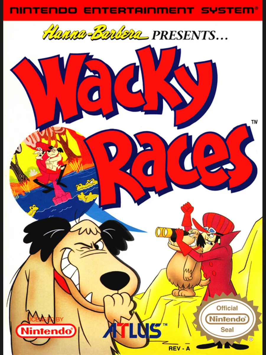 Jaquette face Wacky Races
