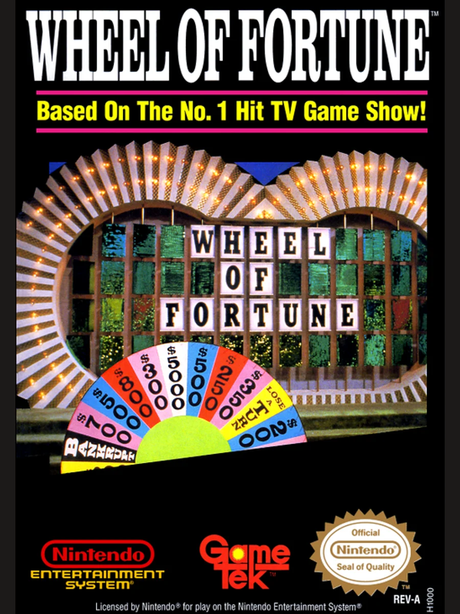 Jaquette face Wheel of Fortune
