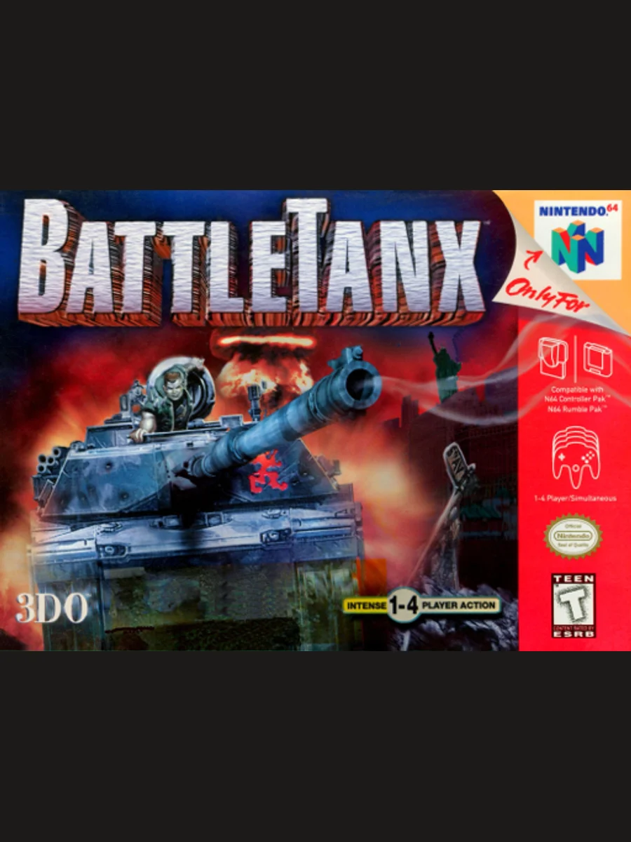 Jaquette face BattleTanx