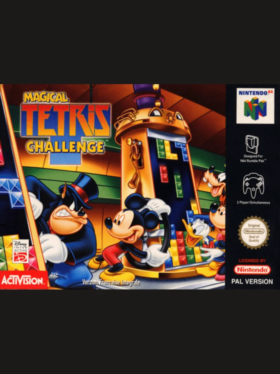 Jaquette face Magical Tetris Challenge