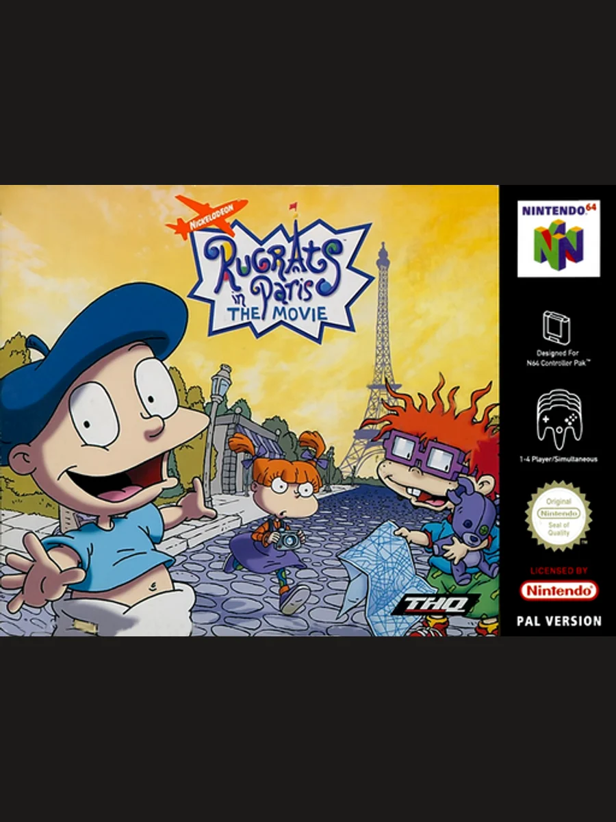 Jaquette face Rugrats in Paris - The Movie