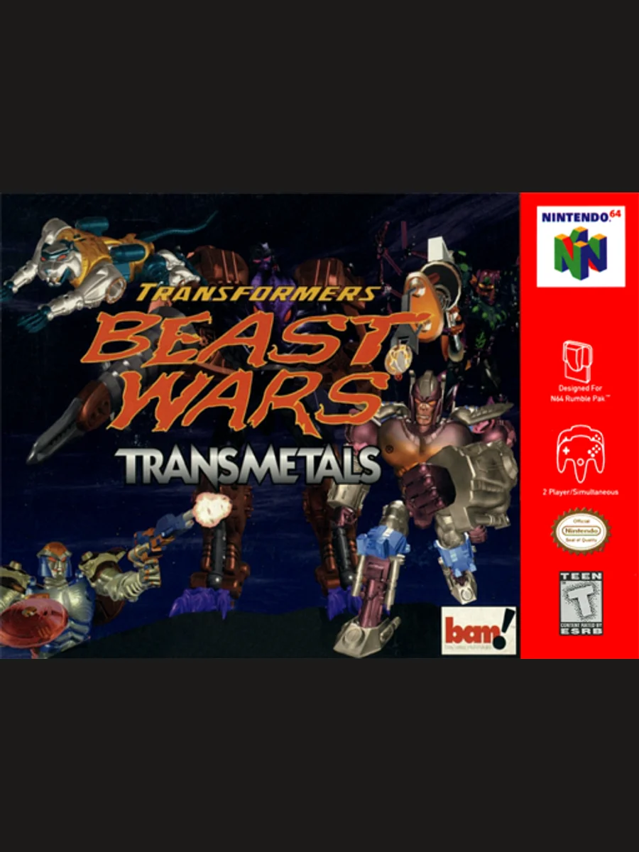 Jaquette face Transformers: Beast Wars Transmetals
