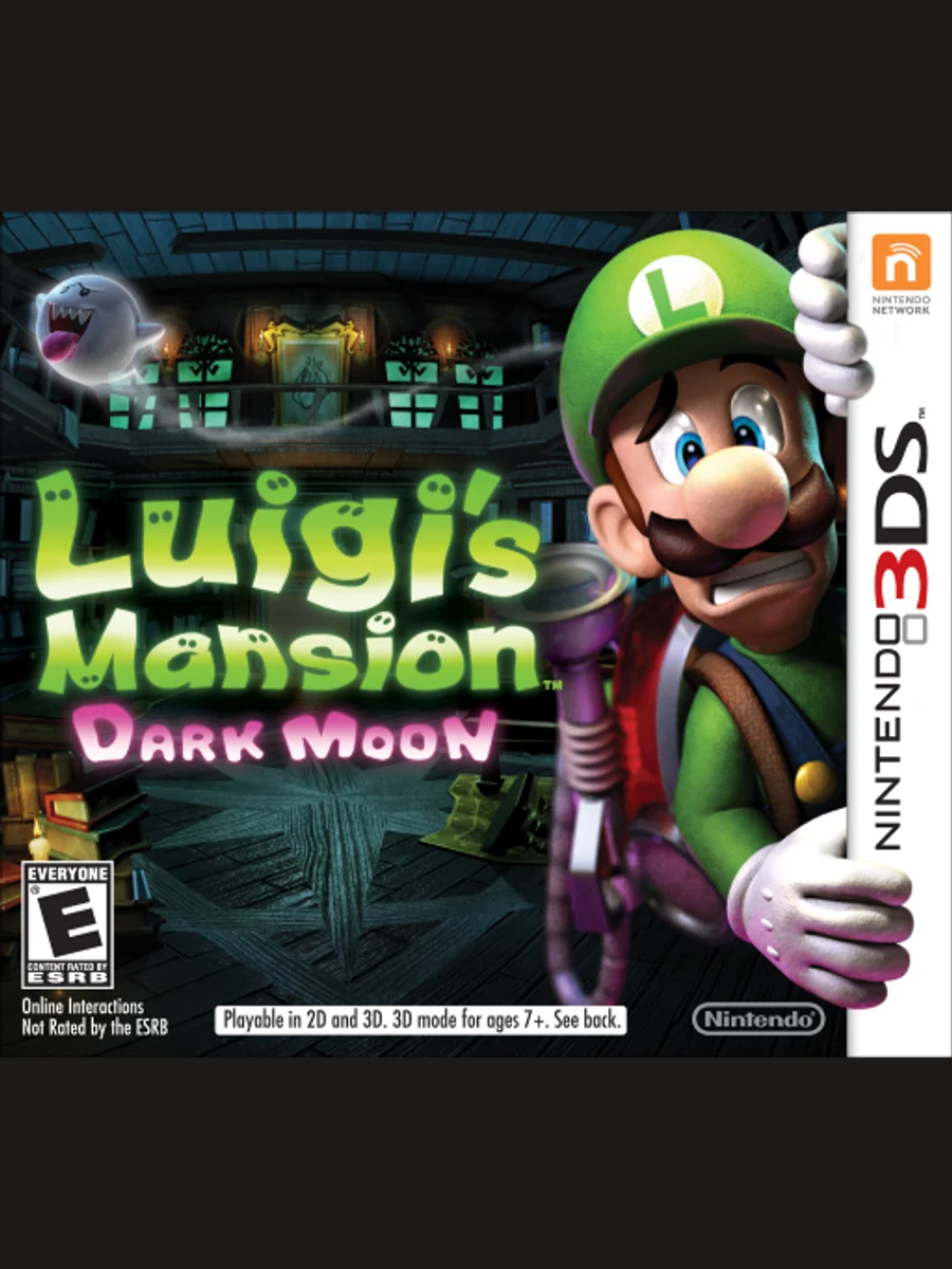 Jaquette face Luigi's Mansion: Dark Moon