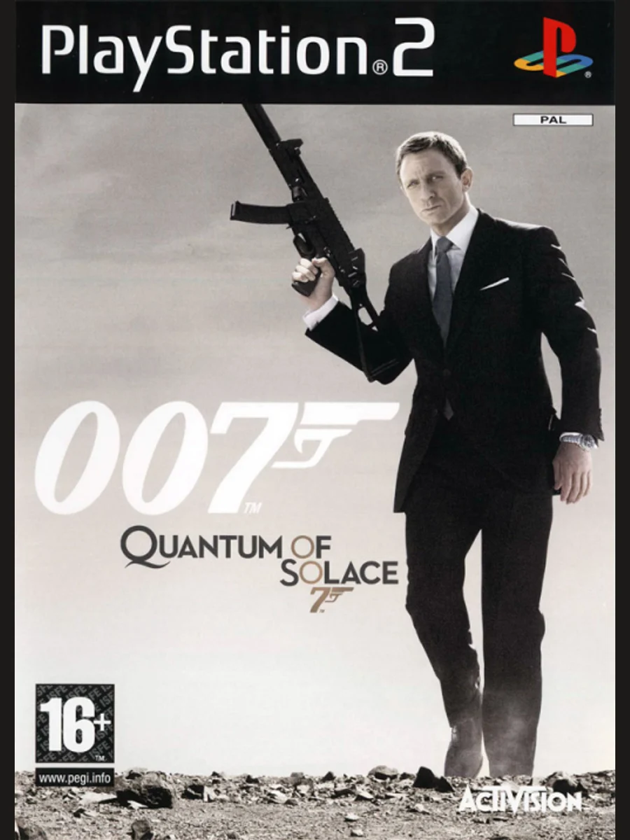 Jaquette face 007: Quantum of Solace