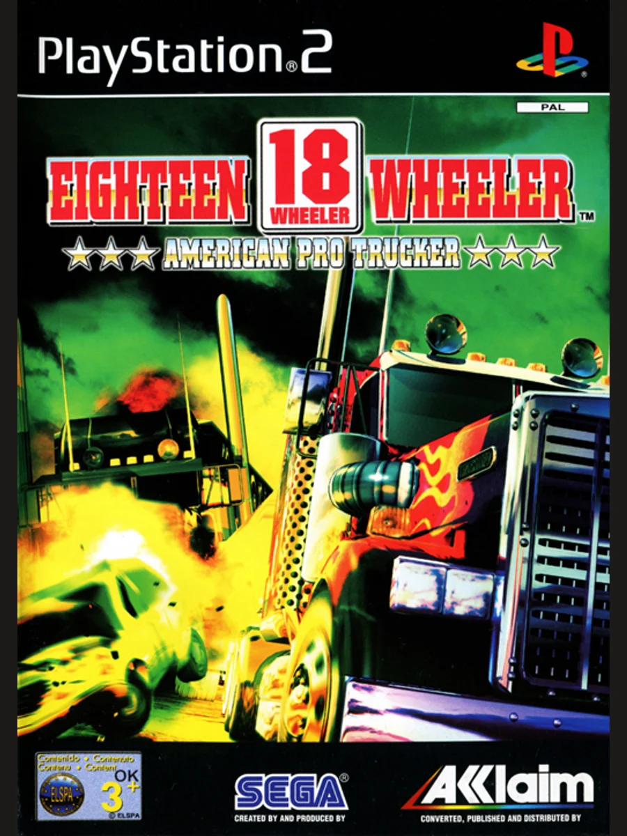 Jaquette face 18 Wheeler American Pro Trucker