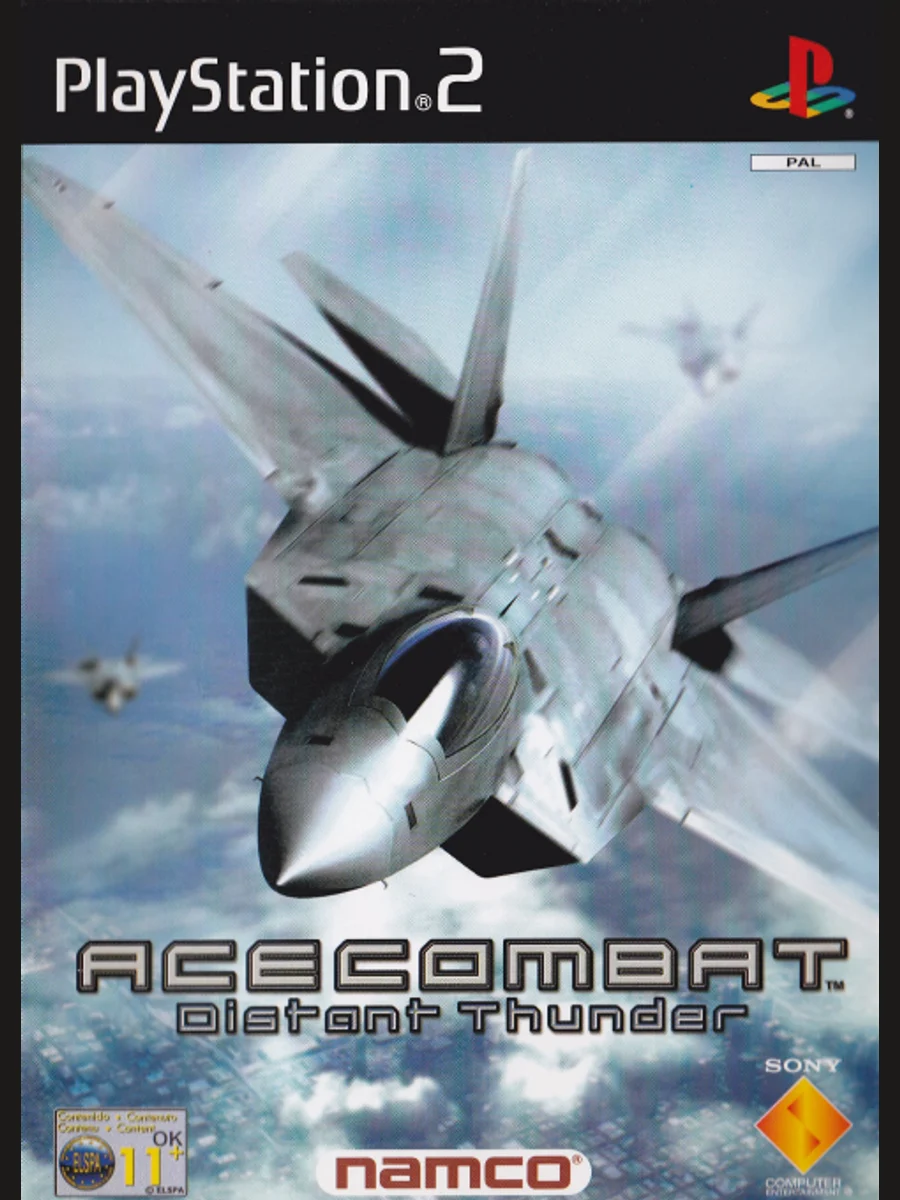 Jaquette face Ace Combat 04: Shattered Skies