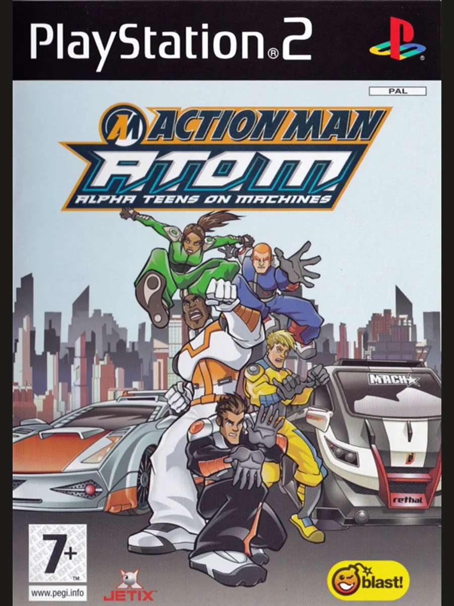 Jaquette face Action Man A.T.O.M.: Alpha Teens on Machines