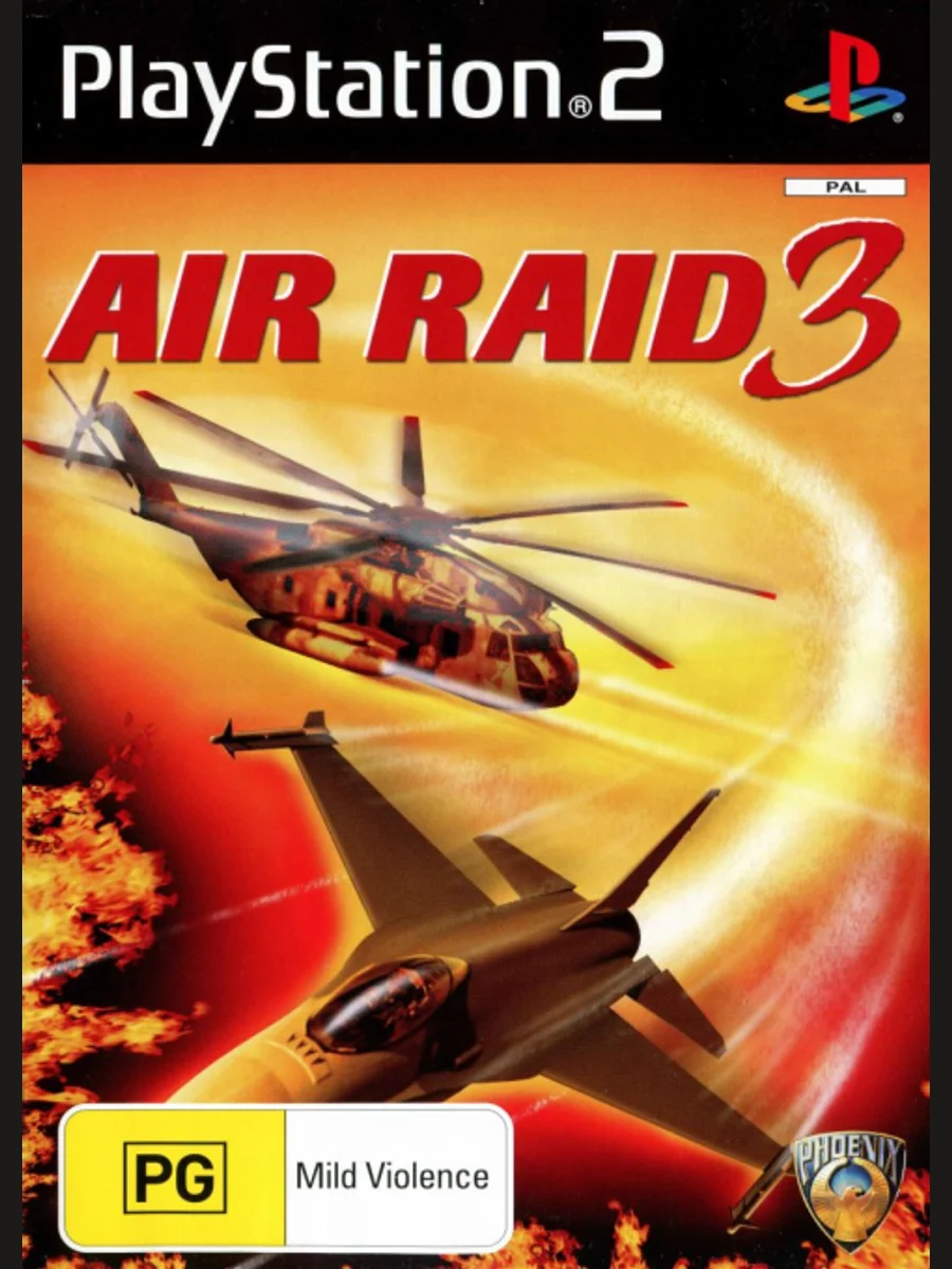 Jaquette face Air Raid 3