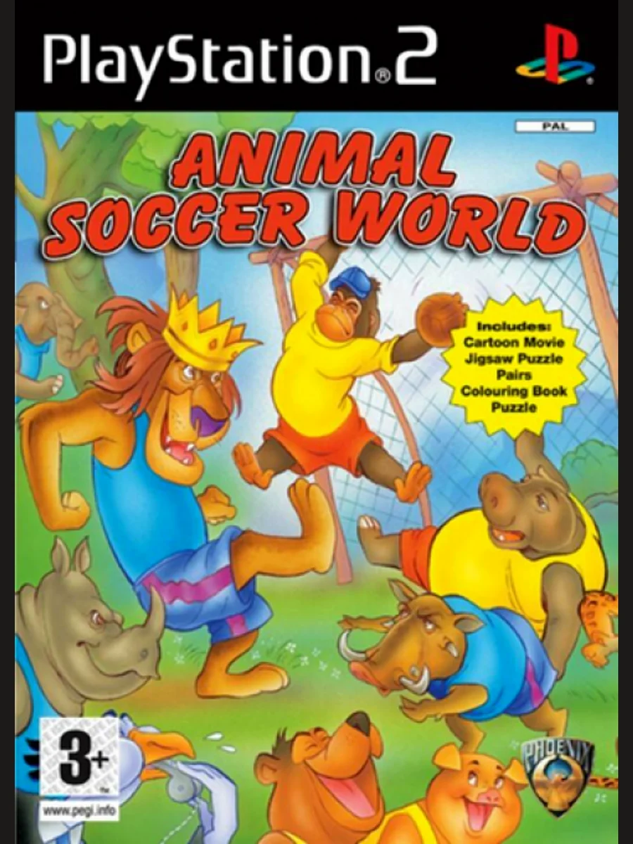Jaquette face Animal Soccer World