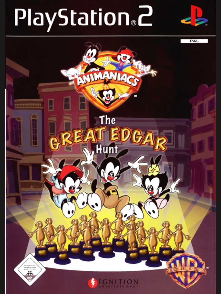 Jaquette face Animaniacs: The Great Edgar Hunt