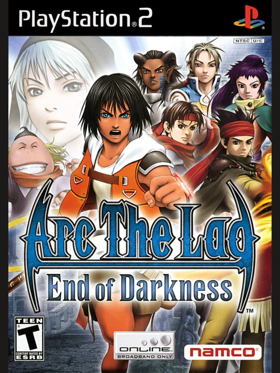 Jaquette face Arc the Lad: End of Darkness