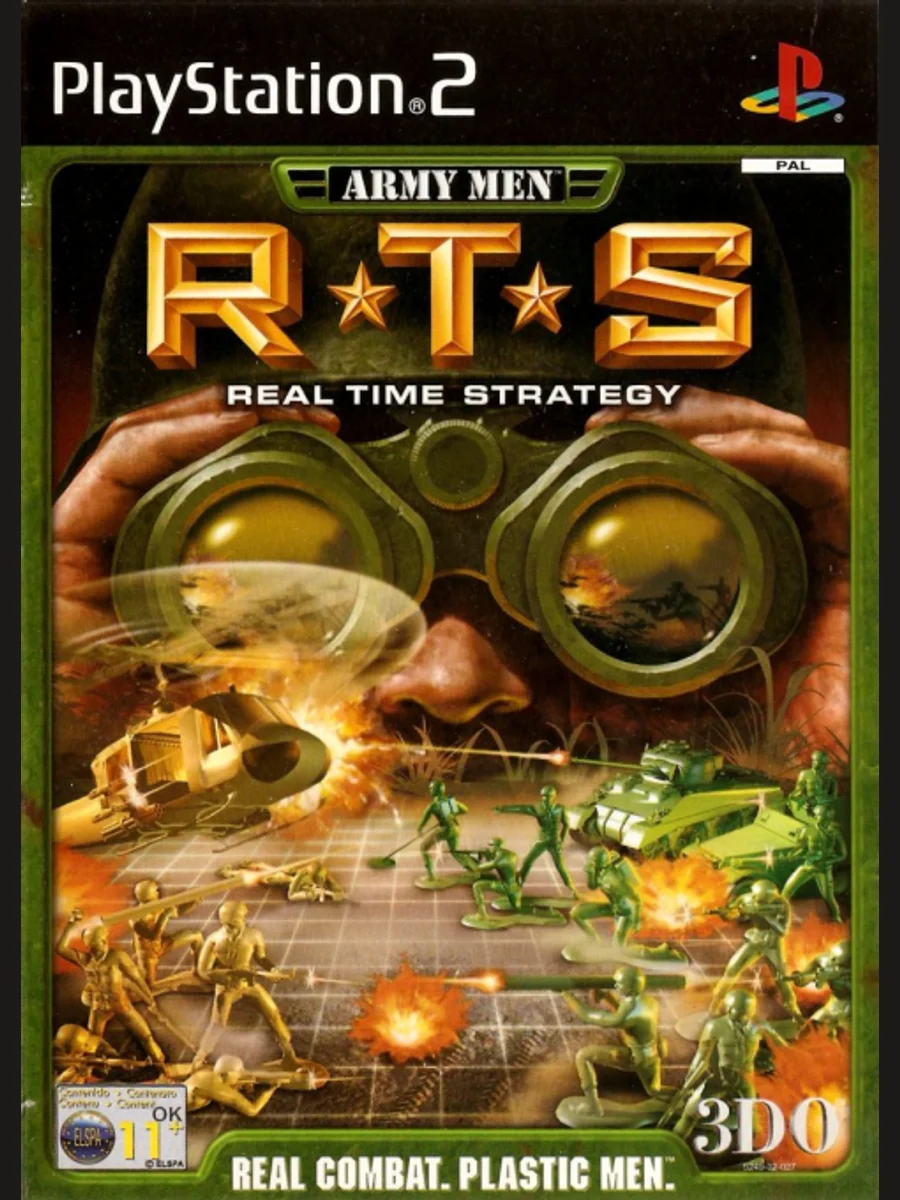 Jaquette face Army Men: RTS