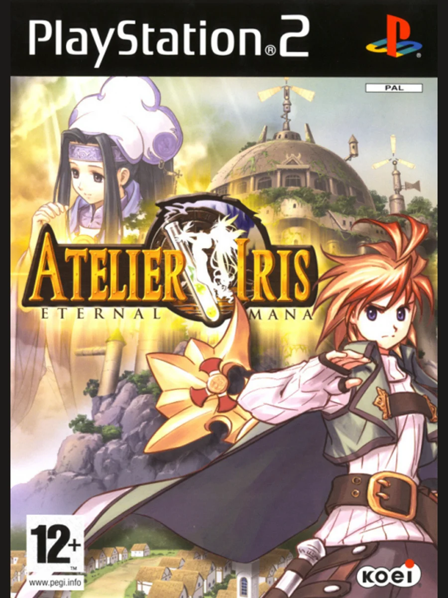 Jaquette face Atelier Iris: Eternal Mana