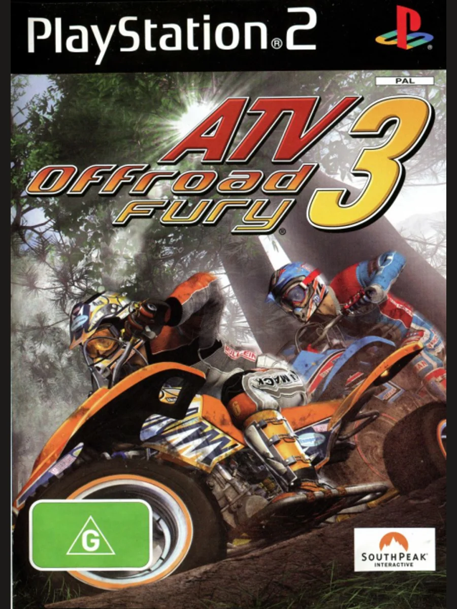Jaquette face ATV Offroad Fury 3